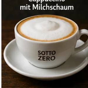 Cappuccino mit Milchschaum
